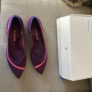 Rothy's Women's Purple Flats